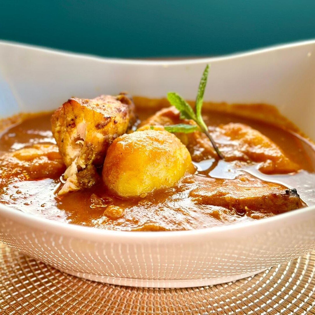 Shrimp Vindaloo.
