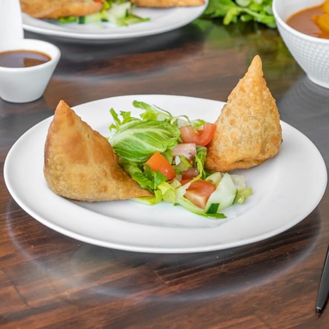 Vegetable Samosa.