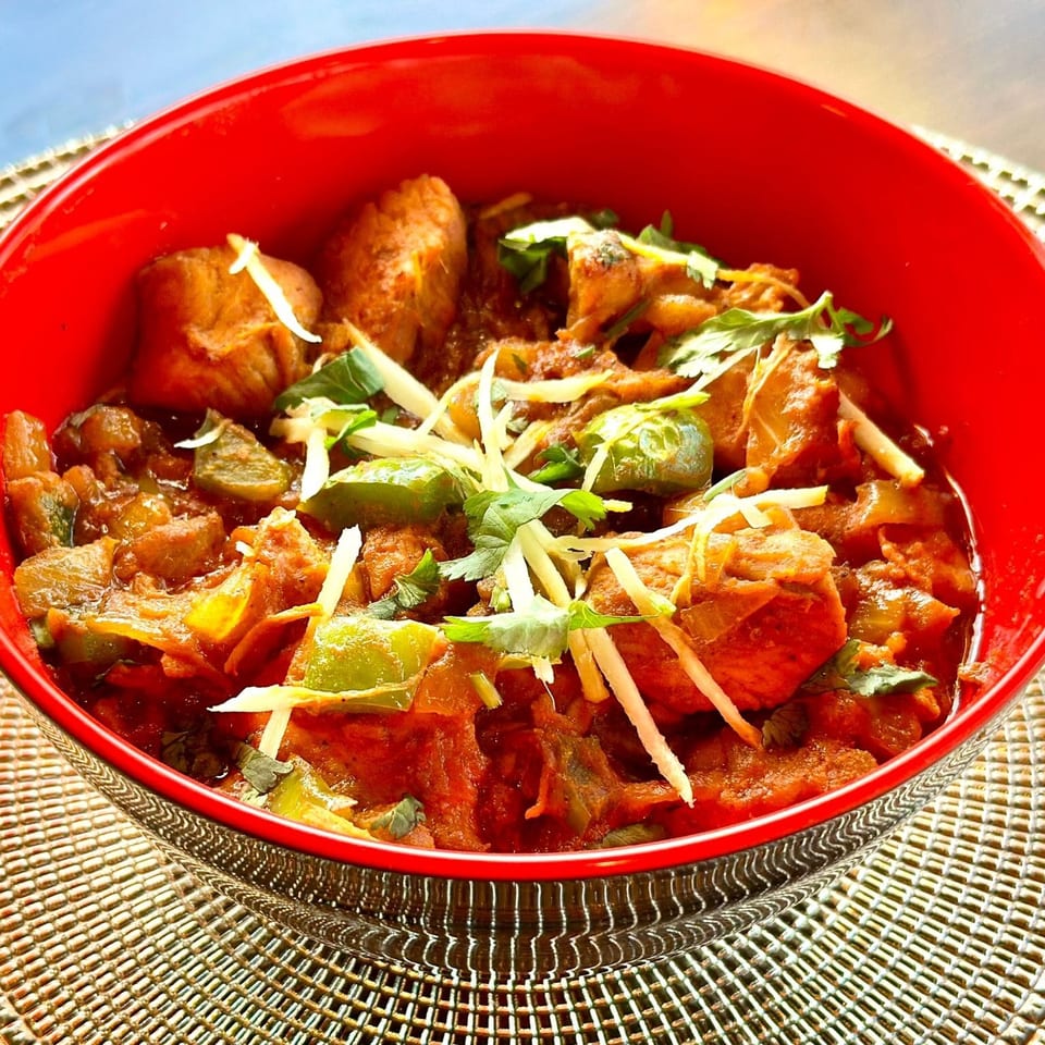 Chicken Dopiaza.