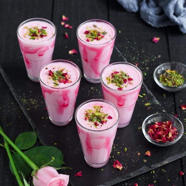 Rose Lassi.
