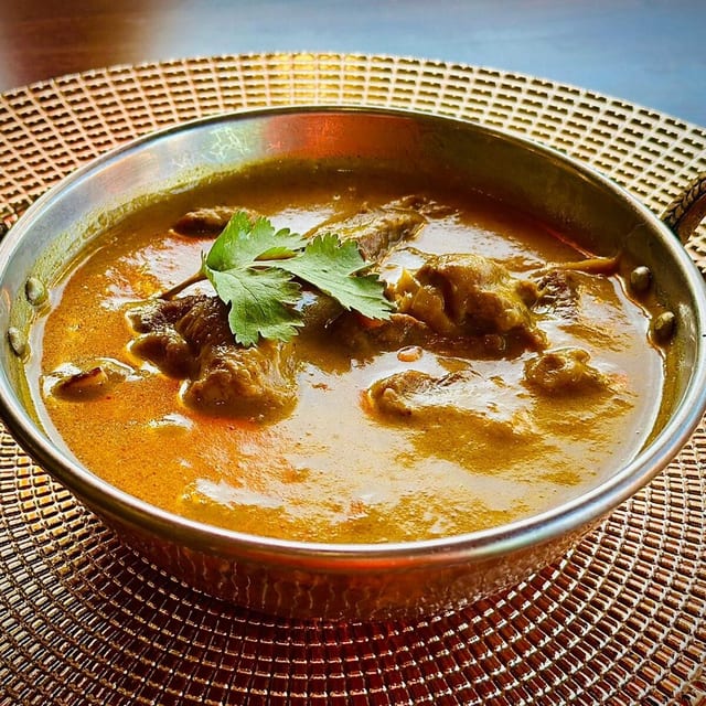 Mango Coconut Lamb.