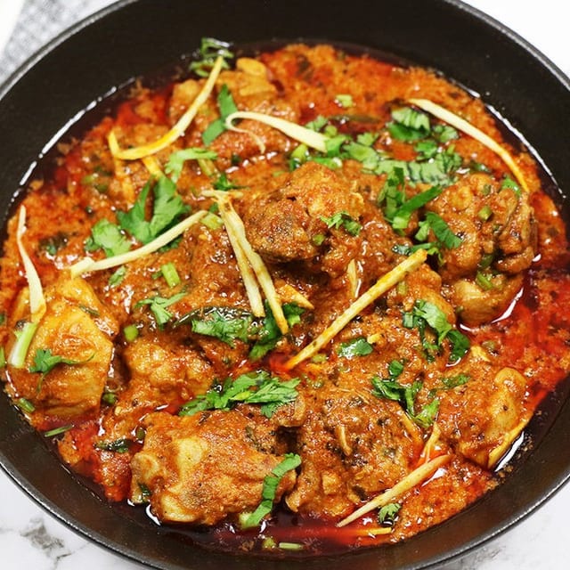 Bone-In Chicken Karhai.