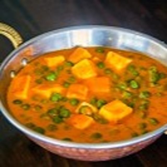 Matar Paneer.