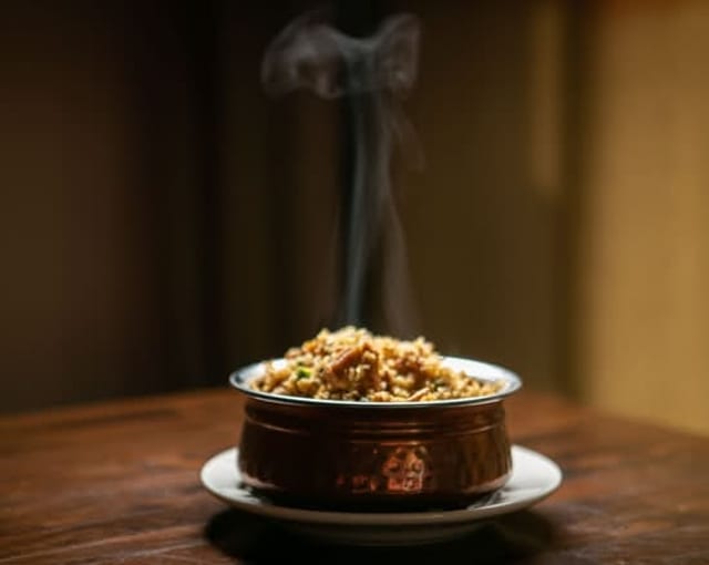Lamb Biryani.