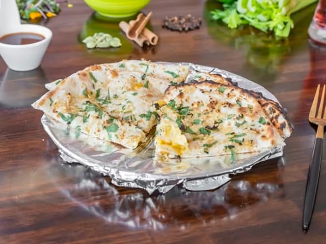 Garlic Chili Cheese Naan.