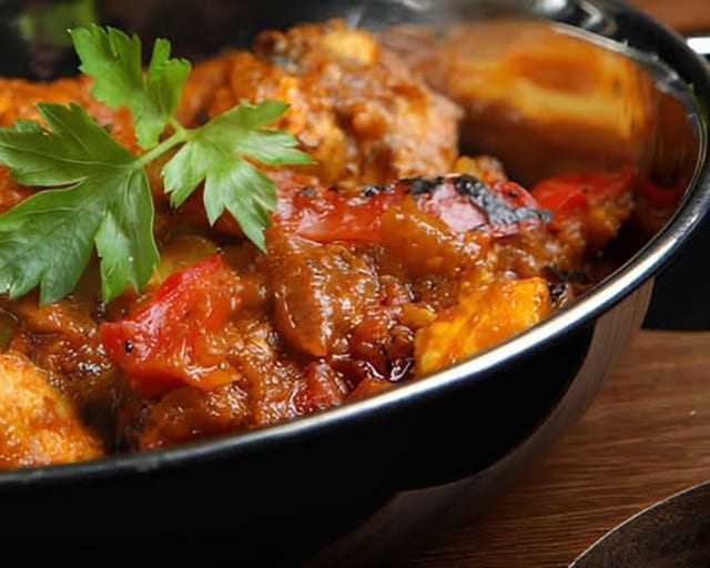 Salmon Vindaloo.