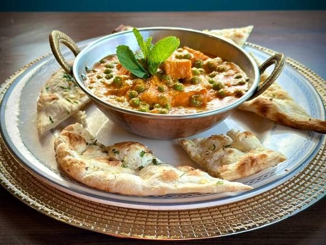 Matar Paneer.