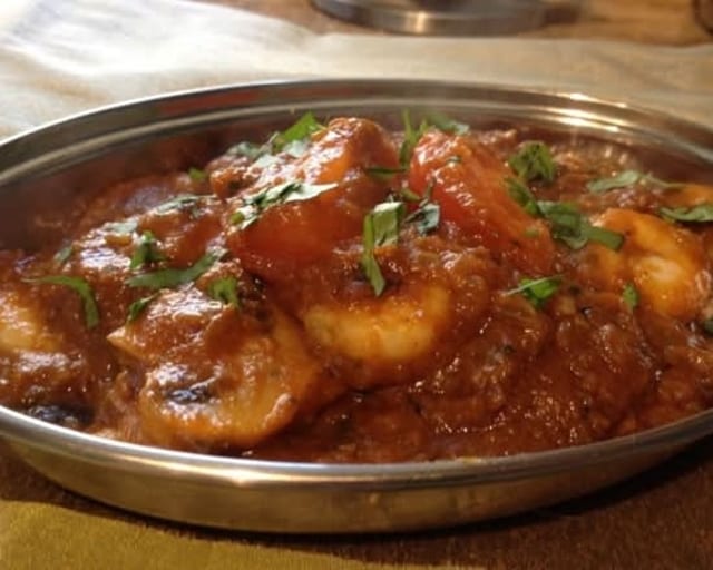 Shrimp Bhuna.