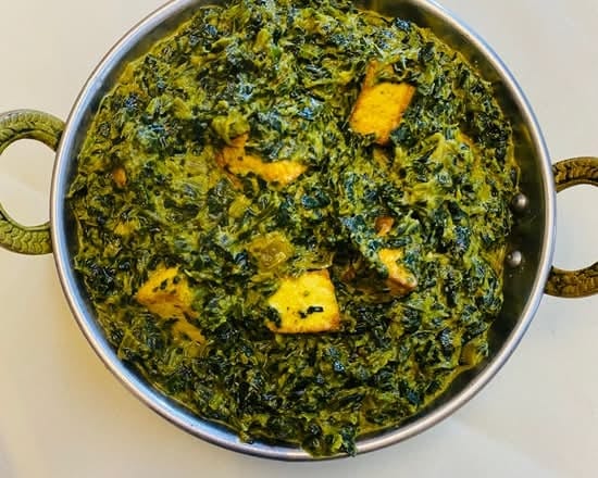 Saag Paneer.