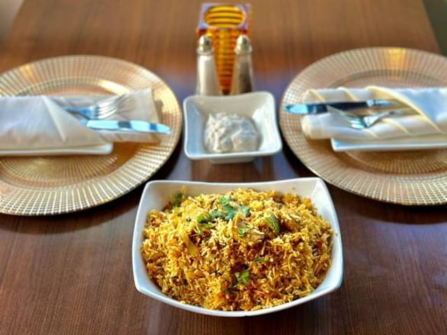 Vegetable Biriyani.