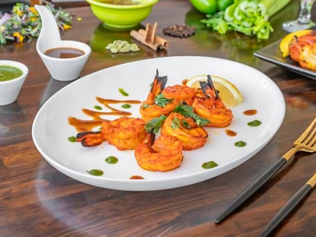 Shrimp Tandoori.